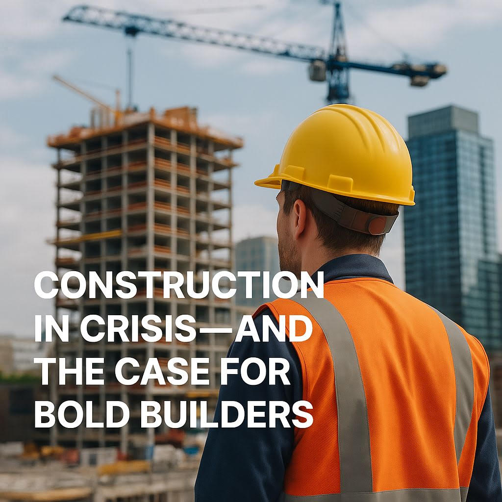Construction in Crisis — And the Case for Bold Builders